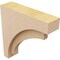 Ekena Millwork 3"W x 12"D x 12"H Thin Rivera Rough Cedar Woodgrain TimberThane Corbel, Primed Tan CORUR03X12X12RIVRCPR - alternate 4